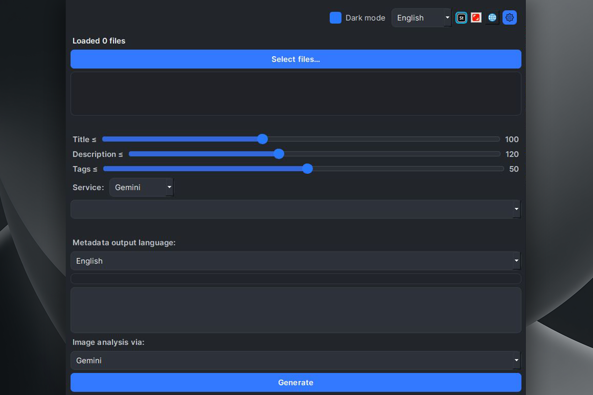 StockMeta Pro Screenshot